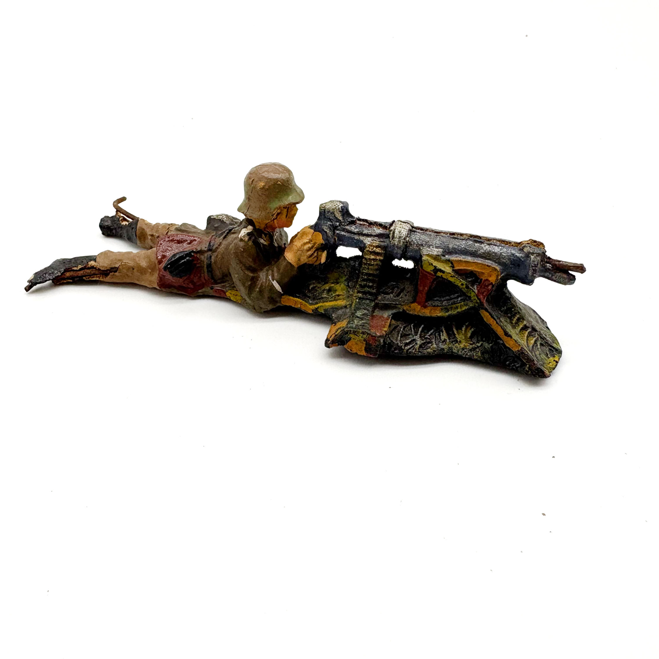 Elastolin German Machine Gunner, WWII