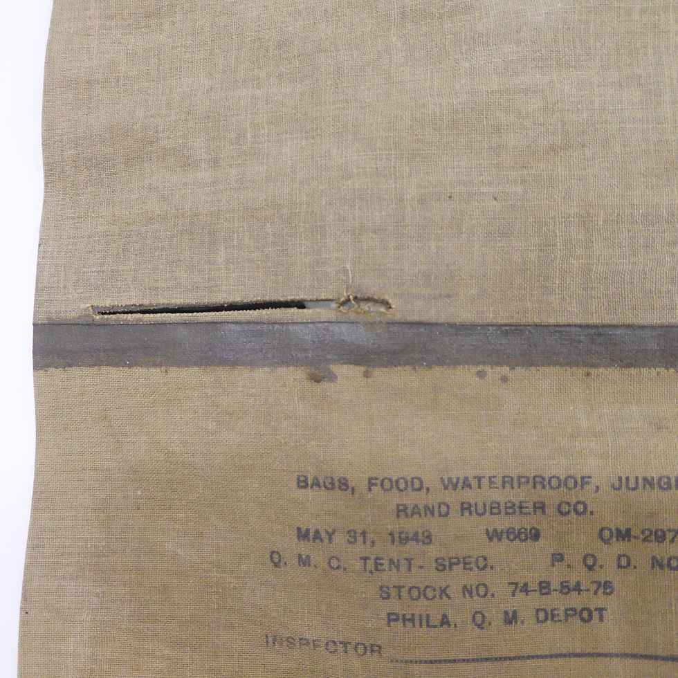 Thumbnail: Original Jungle Waterproof Bag, 1943, WWII