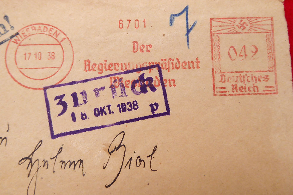 Thumbnail: Original WWII German envelope (cover)