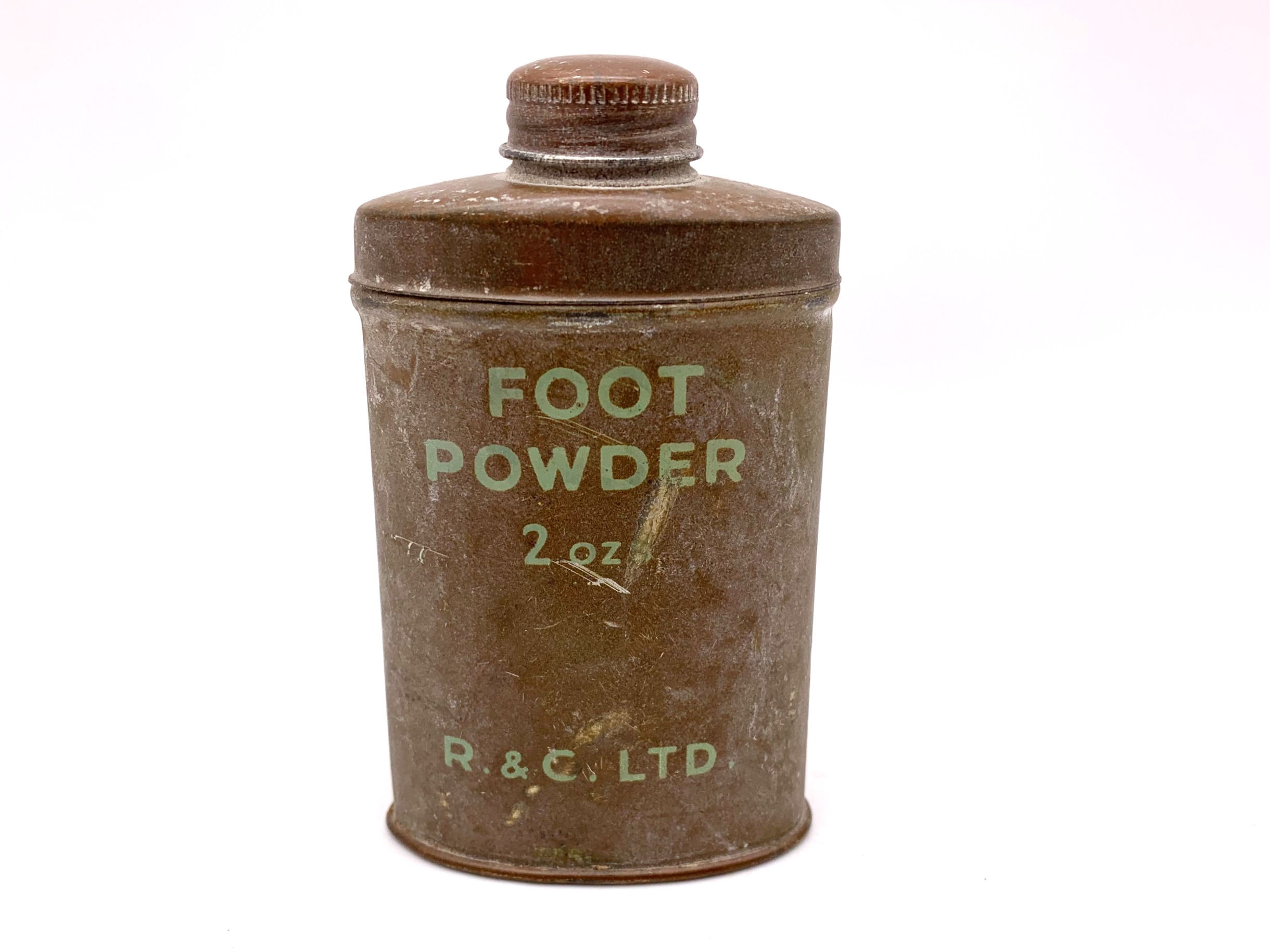 British Army Foot Powder, WWII