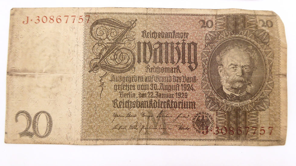 Thumbnail: Lot of Original German Reichmarks