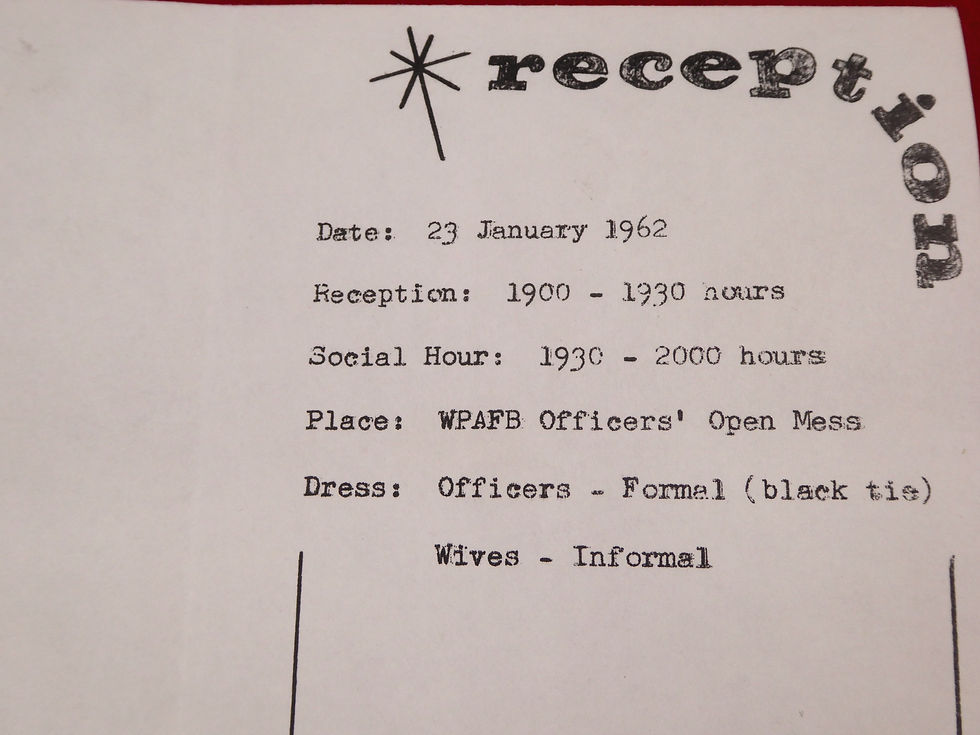 Thumbnail: Original Reception Invitation 1962