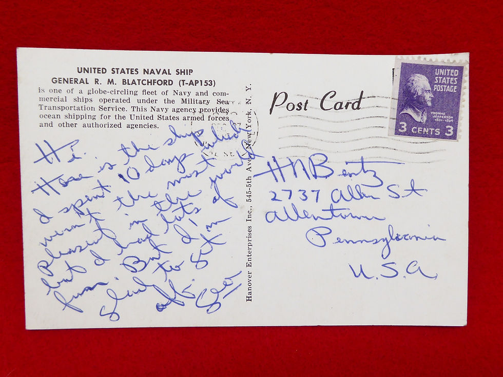 Thumbnail: Named Photo and Document Lot, U.S. Army Soldier, Korea