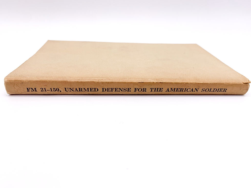 Thumbnail: FM 21-150 Unarmed Defense for the American Soldier, 1942, WWII