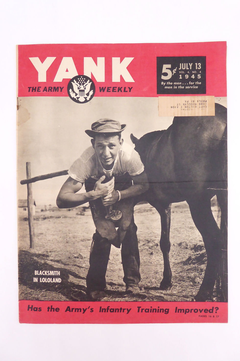 Thumbnail: YANK Magazine, July 13, 1945, WWII