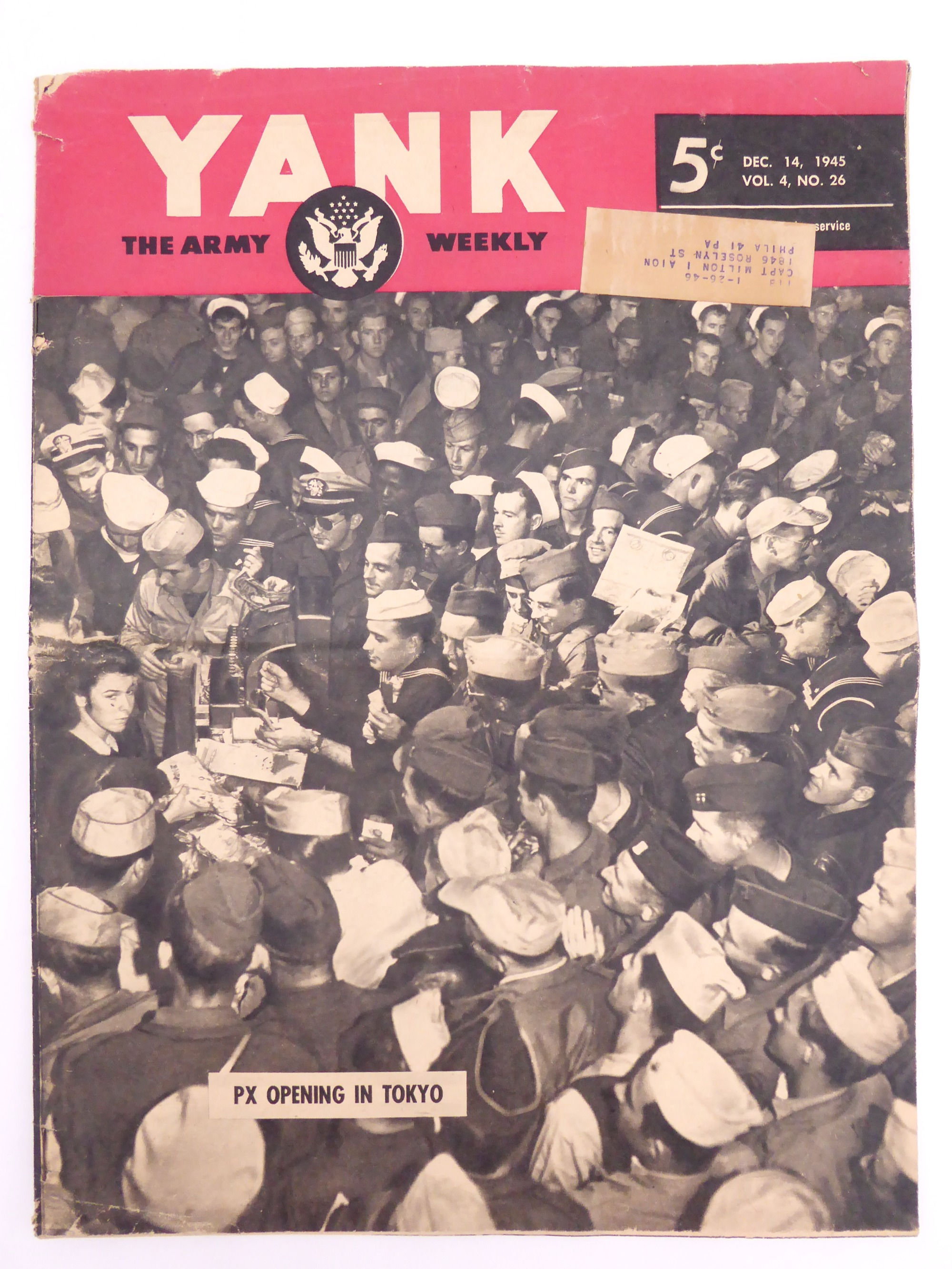 YANK Magazine, December 14, 1945, WWII
