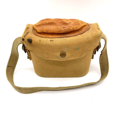 British Army 37 Pattern Binocular Case, WWII Foxhole Militaria