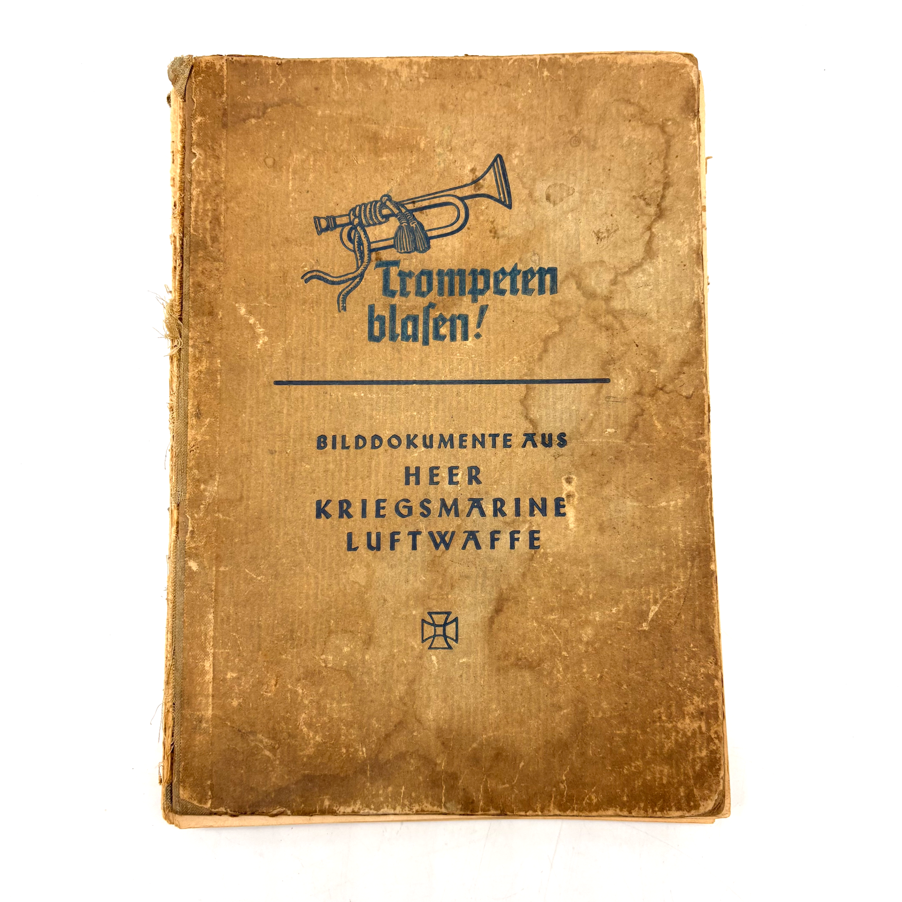 German Military Services Book, "Trompeten blassen!", 1938, WWII