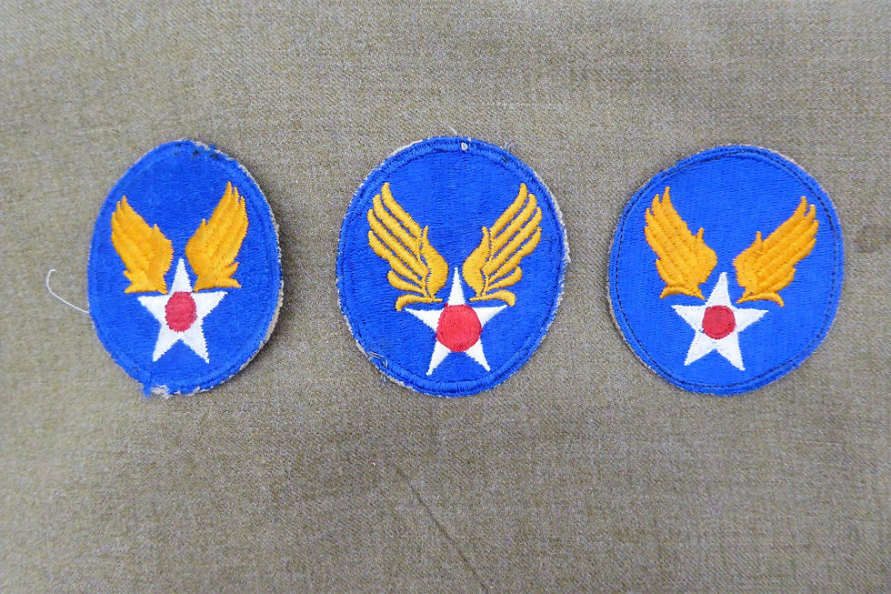 Thumbnail: U.S Army Air Force Patch Lot, WWII