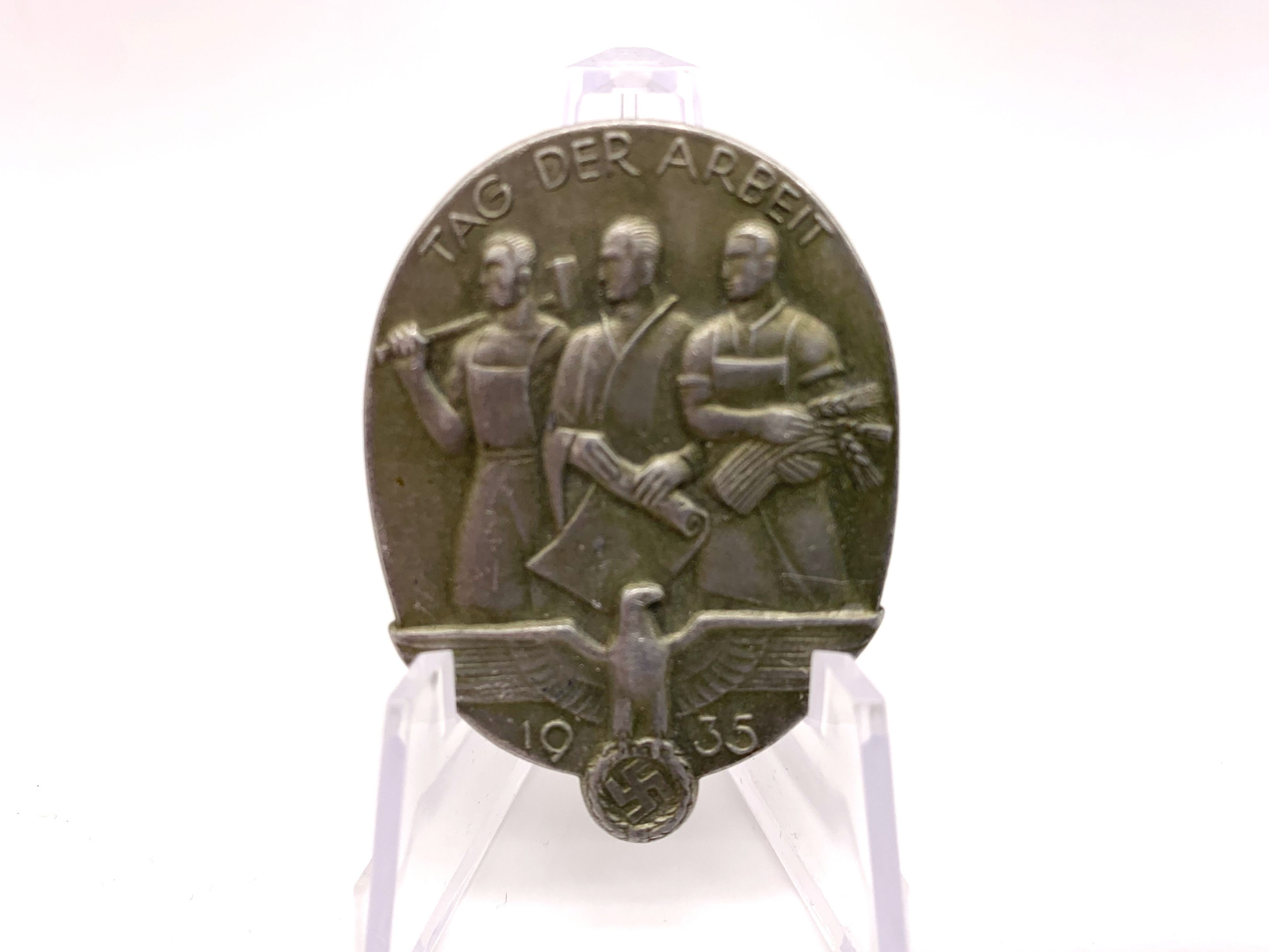 Original German Tinnie, 1935 Labor Day, WWII