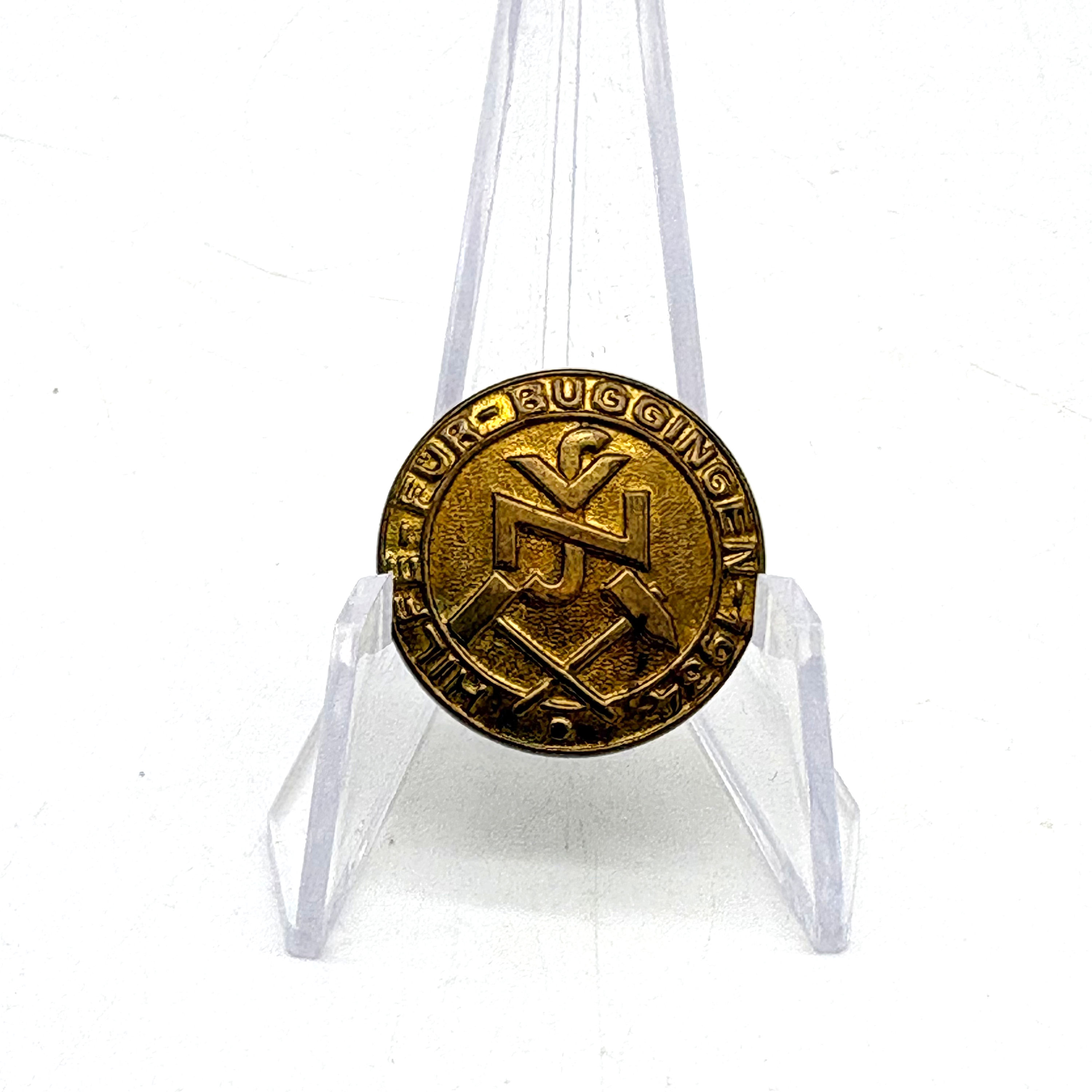 German National Socialist People's Welfare Tinnie, WWII