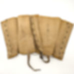 Thumbnail: USMC Canvas Leggings, Named, WWII