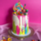 Colour Splash Birthday Cakes