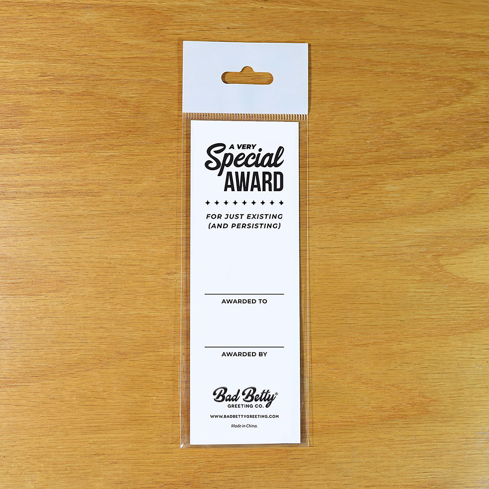 Thumbnail: World's Okayest Dad, Participant - Award Ribbon Gift