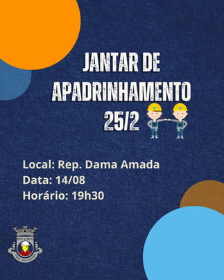 Projeto Irmão 25/2-Jantar de Apadrinhamento