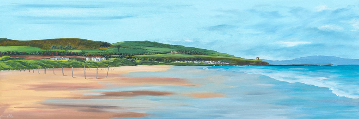 The Strand Portstewart N Ireland by Artist Joanne Wells