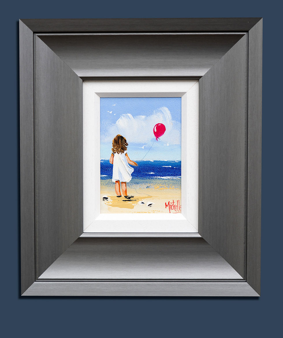 Thumbnail: Michelle Carlin Art "Girl with Balloon"