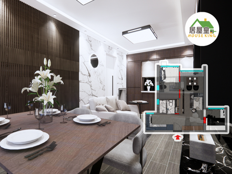 啟鑽苑 441呎｜兩房輕奢風格