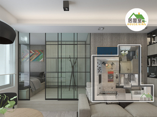 凱德苑 330呎｜一房工業風格 