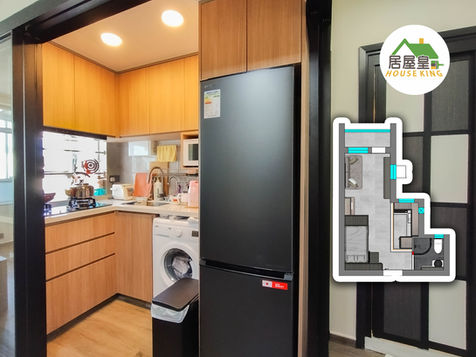 蝶翠苑 309呎｜ 開放式時尚風格