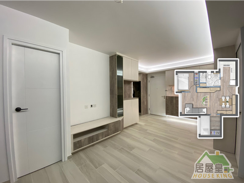 麗翠苑 448呎｜兩房摩登簡約風格