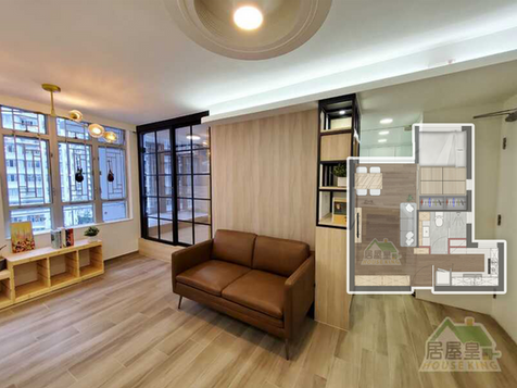 凱樂苑 330呎｜一房簡約風格