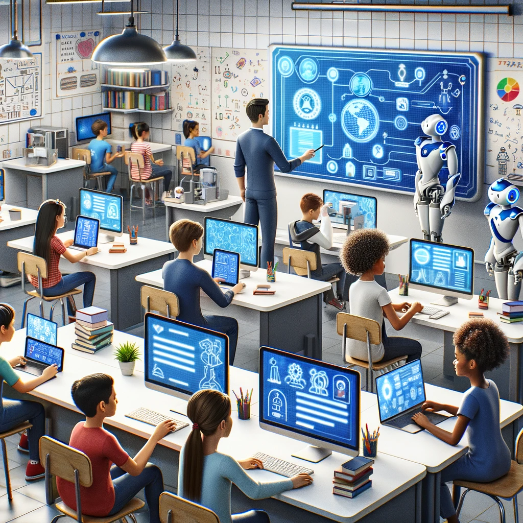 AI in Education illustration from Innovation Day 2024