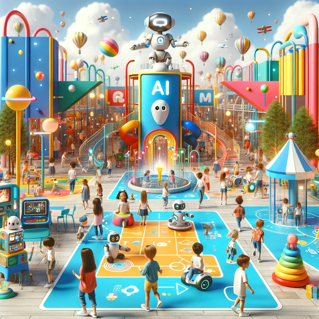 AI Playground illustration from Innovation Day 2024