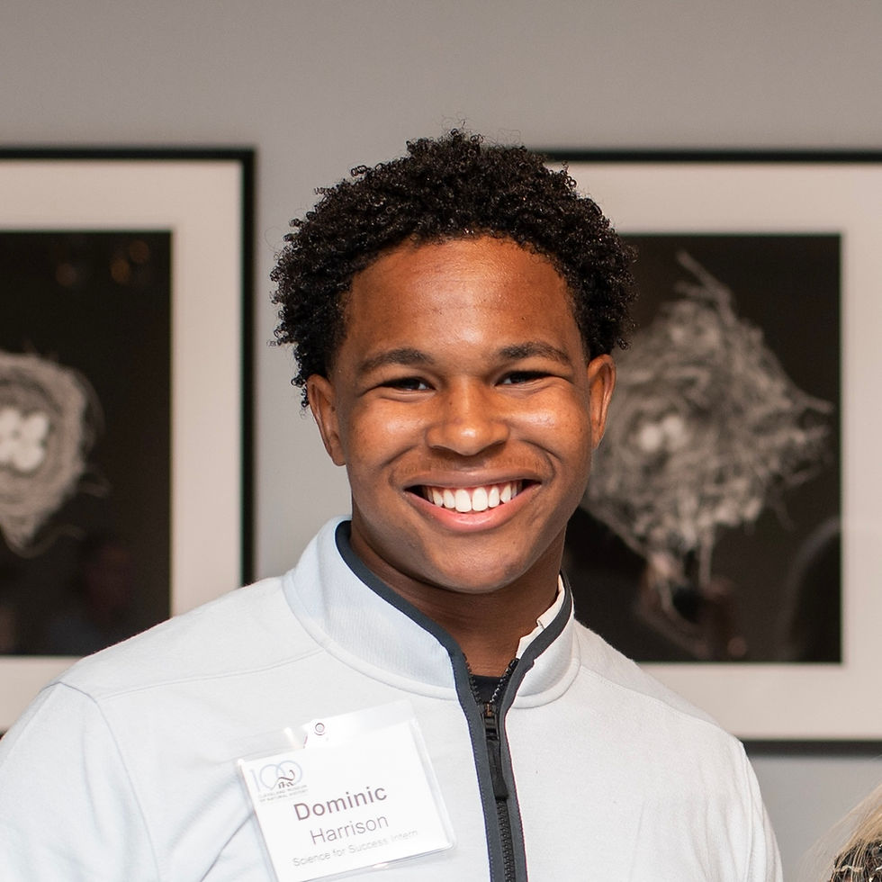 Headshot for Dominic Harrison at an event