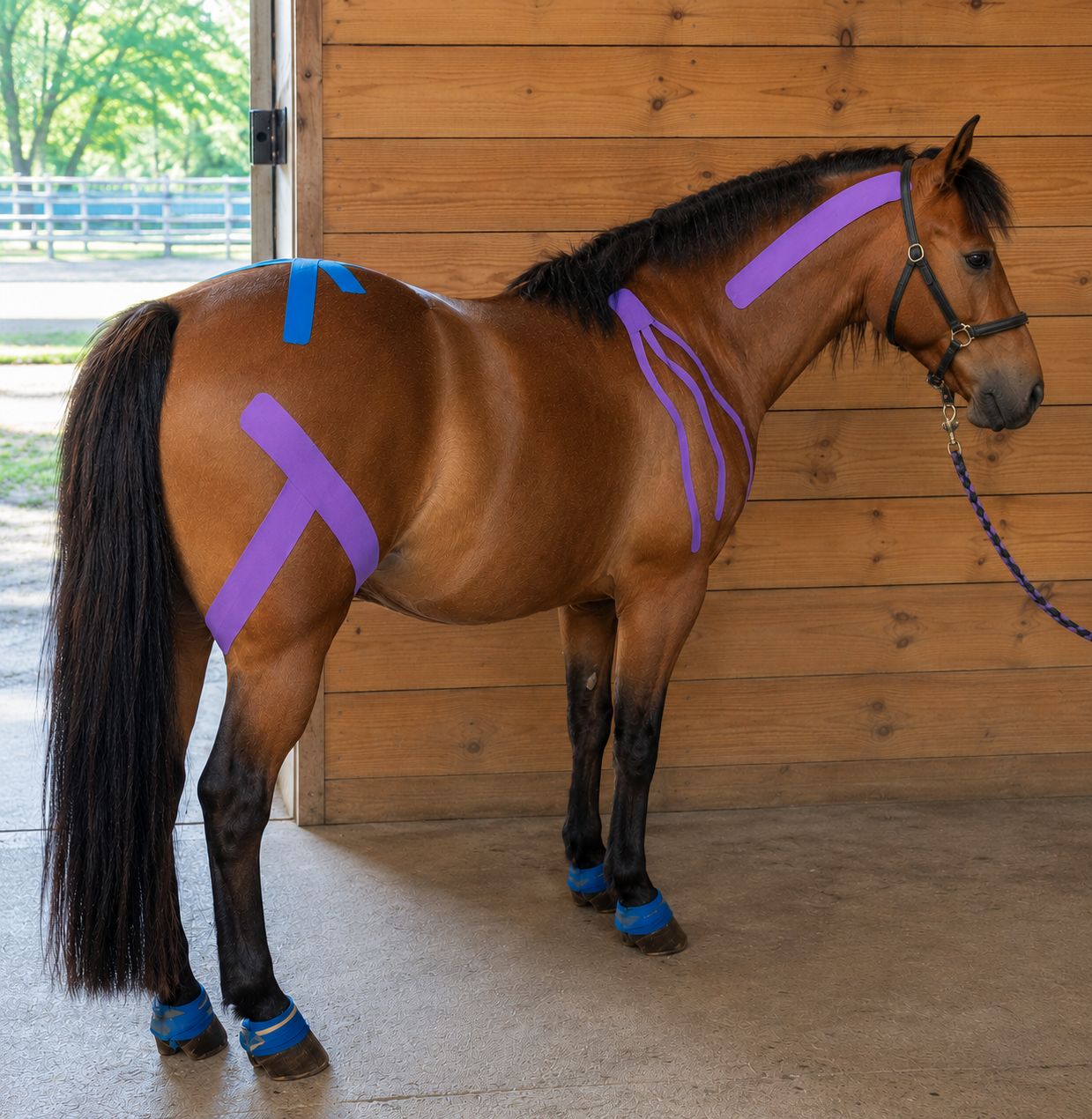 Equine Kinesiology Taping: Joint Support, Neuro Relief, Integration