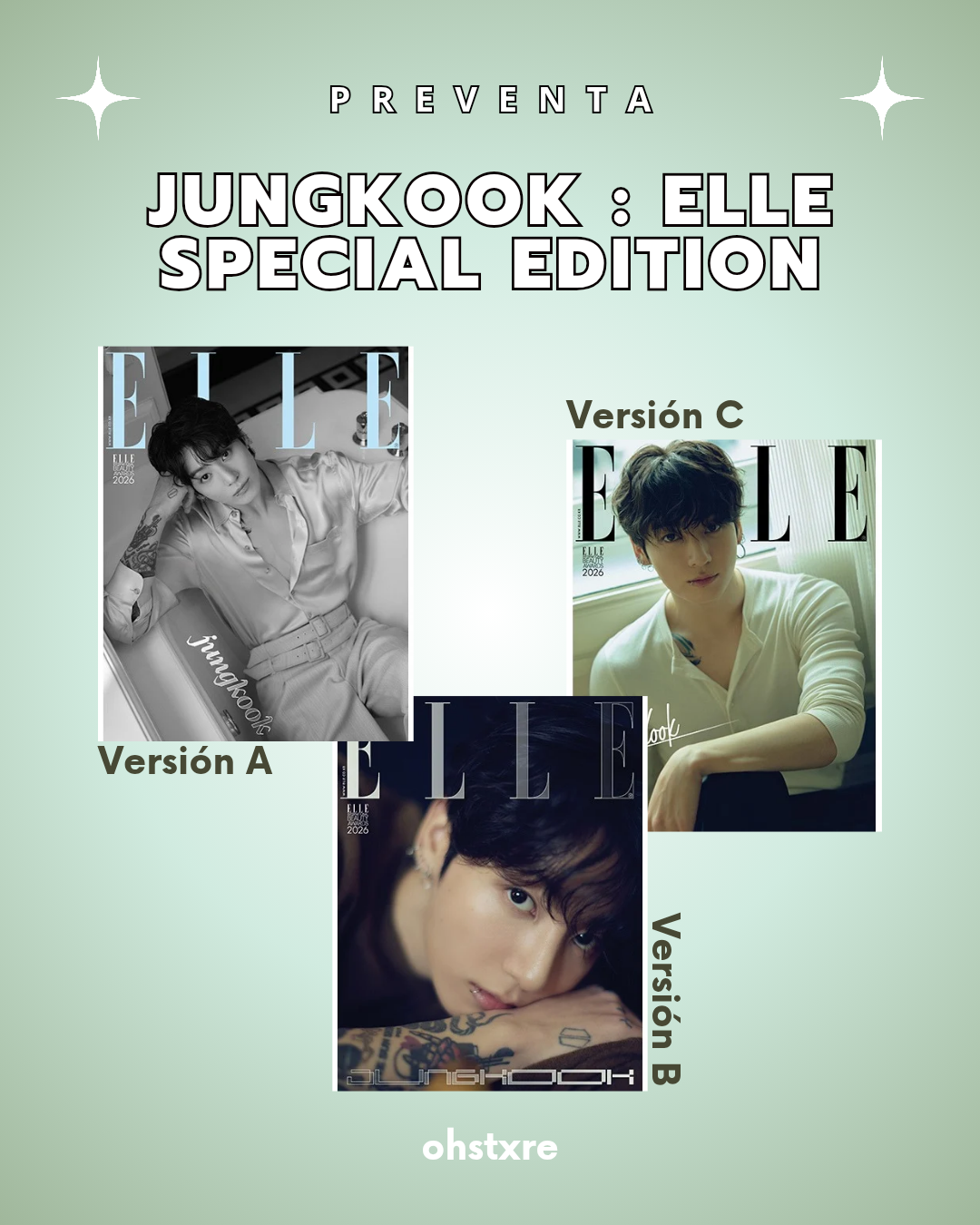 [BTS] JUNGKOOK × ELLE Special Edition
