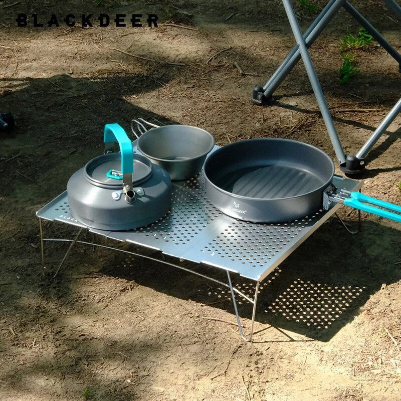 ภาพขนาดย่อ: Blackdeer Aluminum Alloy Mini Folding Table