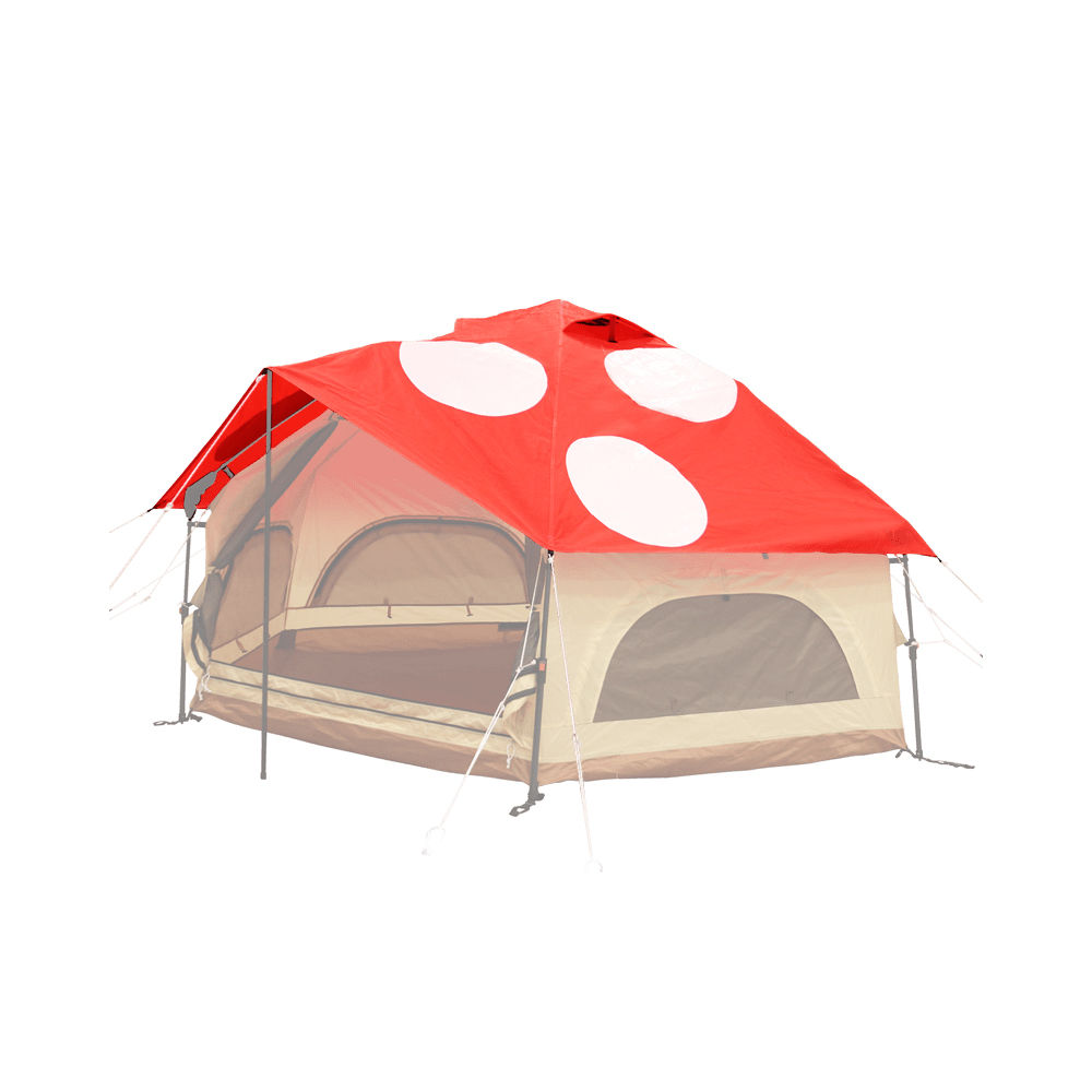 DOD FLY SHEET FOR KINOKO TENT : Red