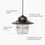 ภาพขนาดย่อ: Barebones Outpost Pendant Light Antique Bronze