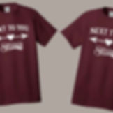 NEXT TO YOU - NEXT TO ME “Couples Matching Set” t shirts 