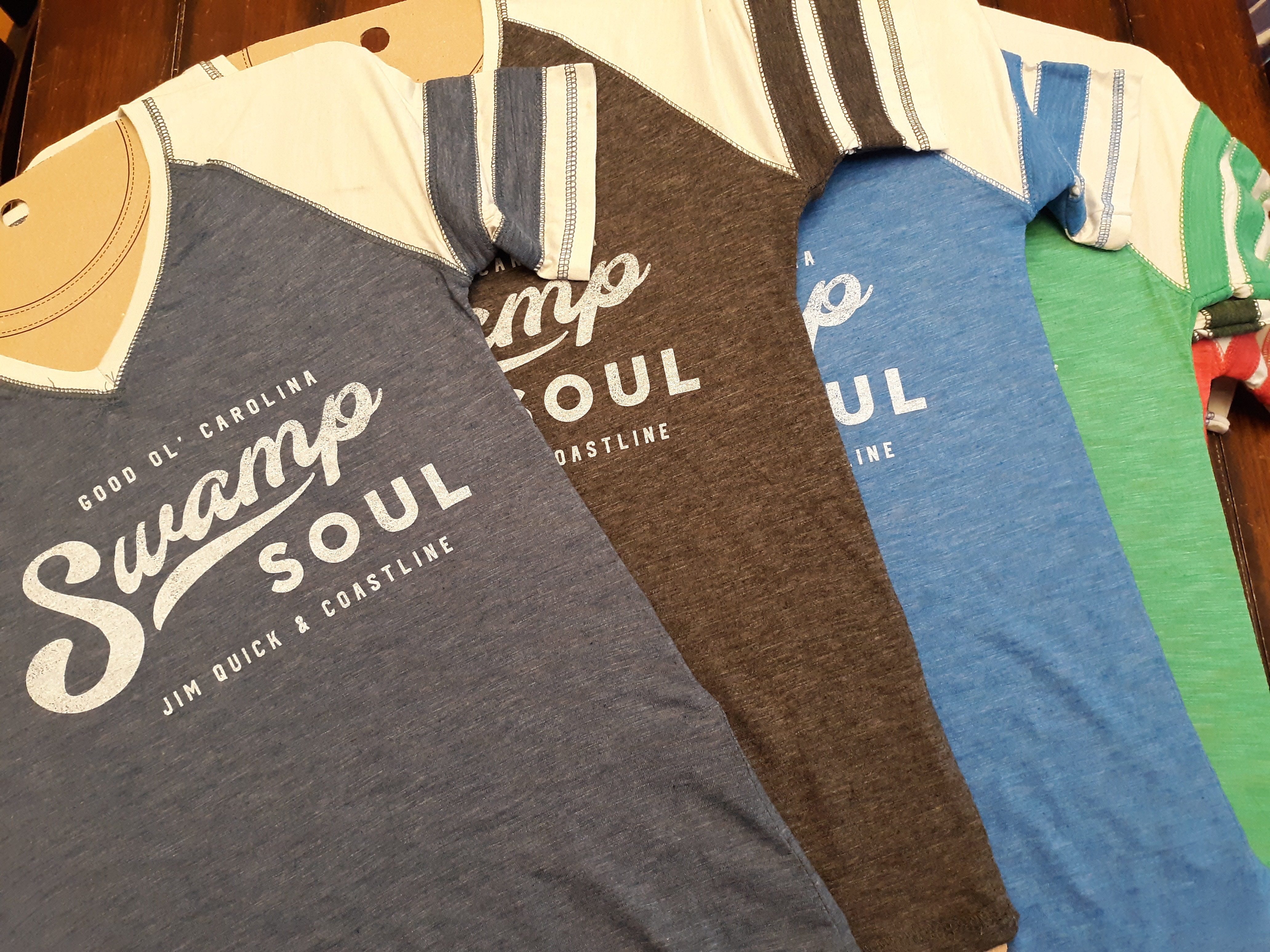 Ladies Jim Quick Coastline Swamp Soul Burnout Baseball Shirt Preppypirate You better beg a little harder! preppy pirate outfitters