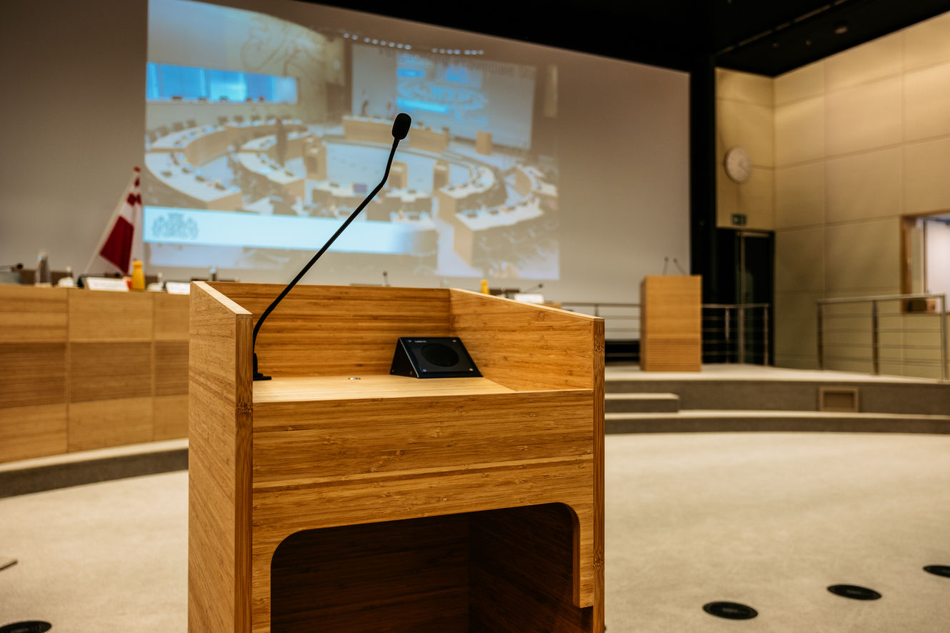 Statenzaal Interior design conference room by Cacao