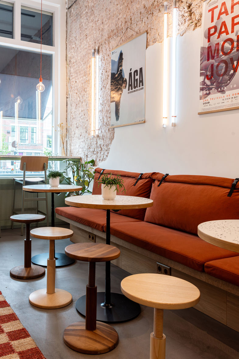 Hospitality interior project Hostel lounge