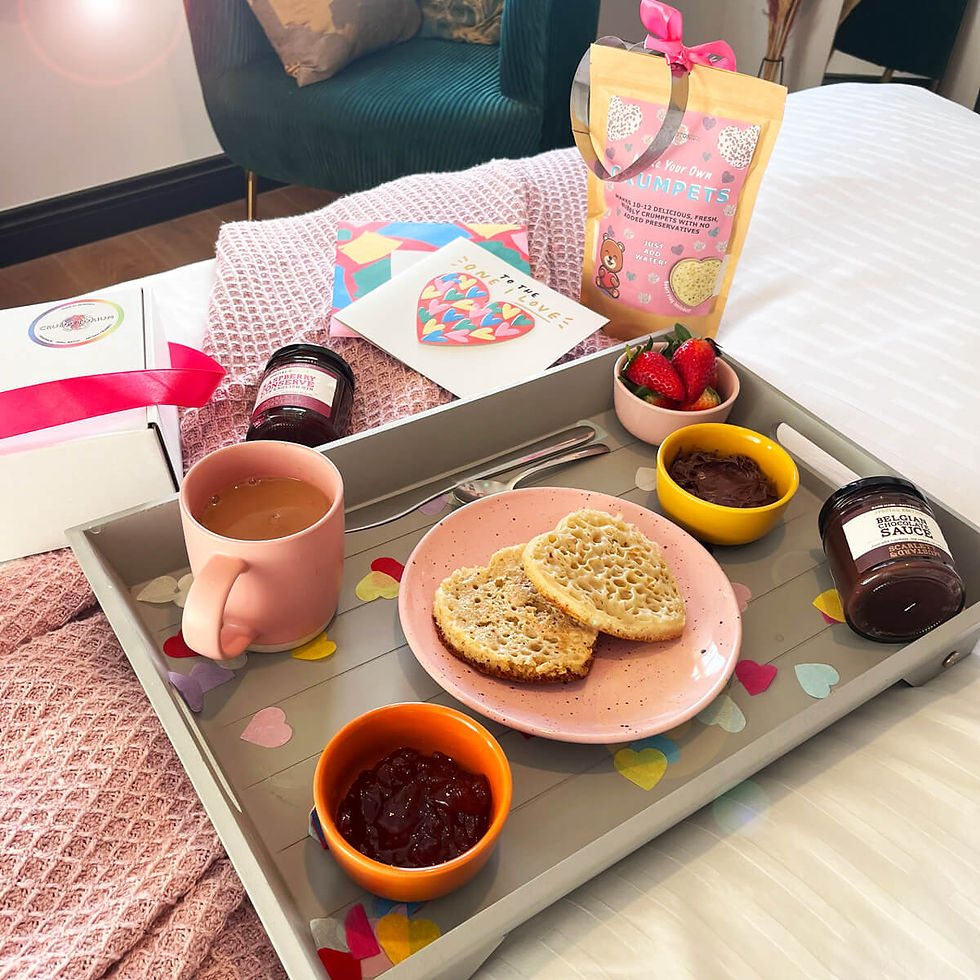 Thumbnail: Valentine's Make Your Own Heart Crumpets Kit