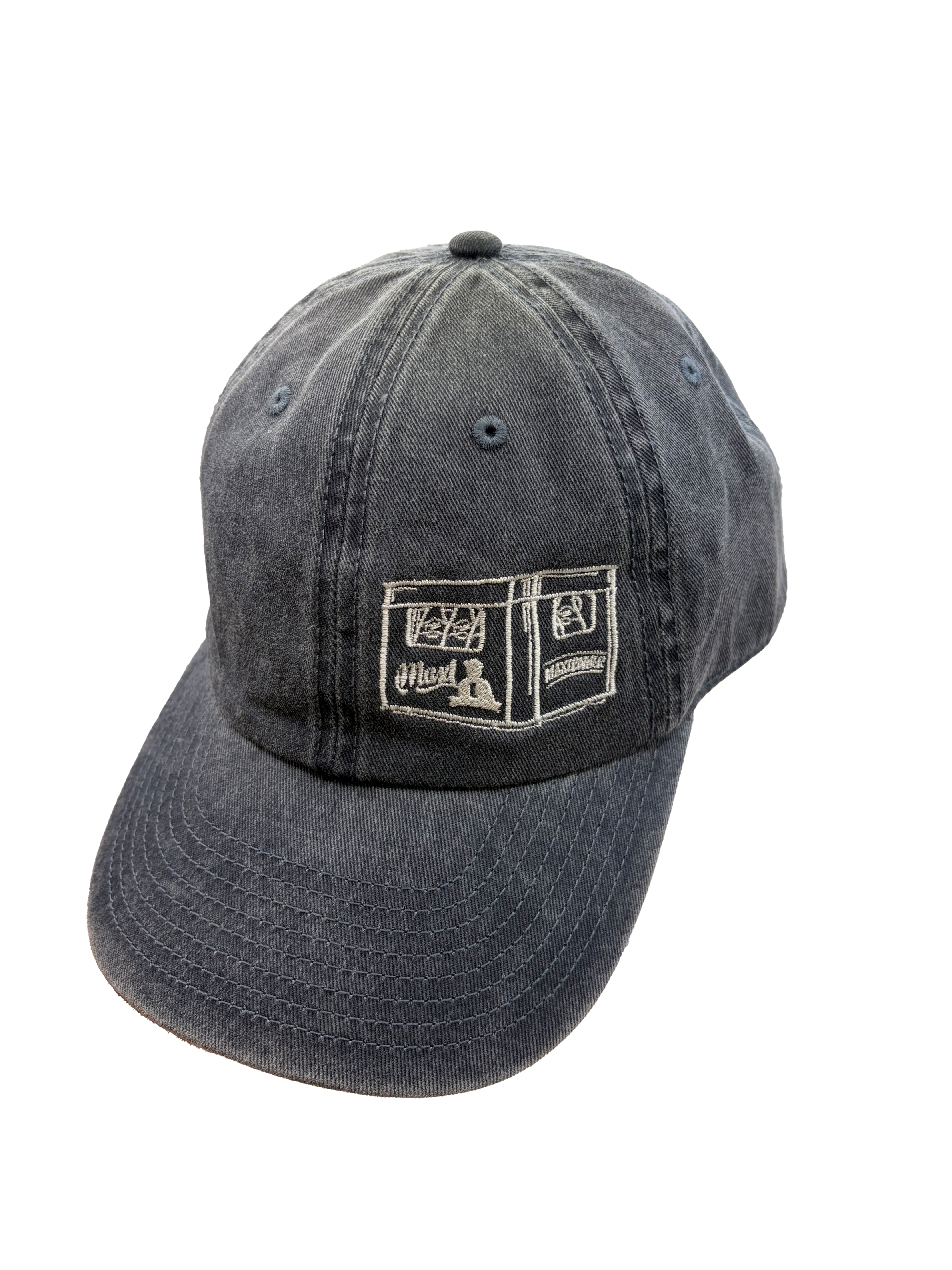 Vintage Cap Maxl Träger in Jeans-Blue
