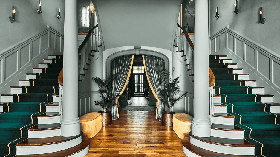 Foyer of The Vanderbilt - Newport, Rhode Island