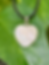 Mother of Pearl Heart Pendant