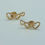 Miniatura: Brinco Ear Cuff Três Corações Vazados