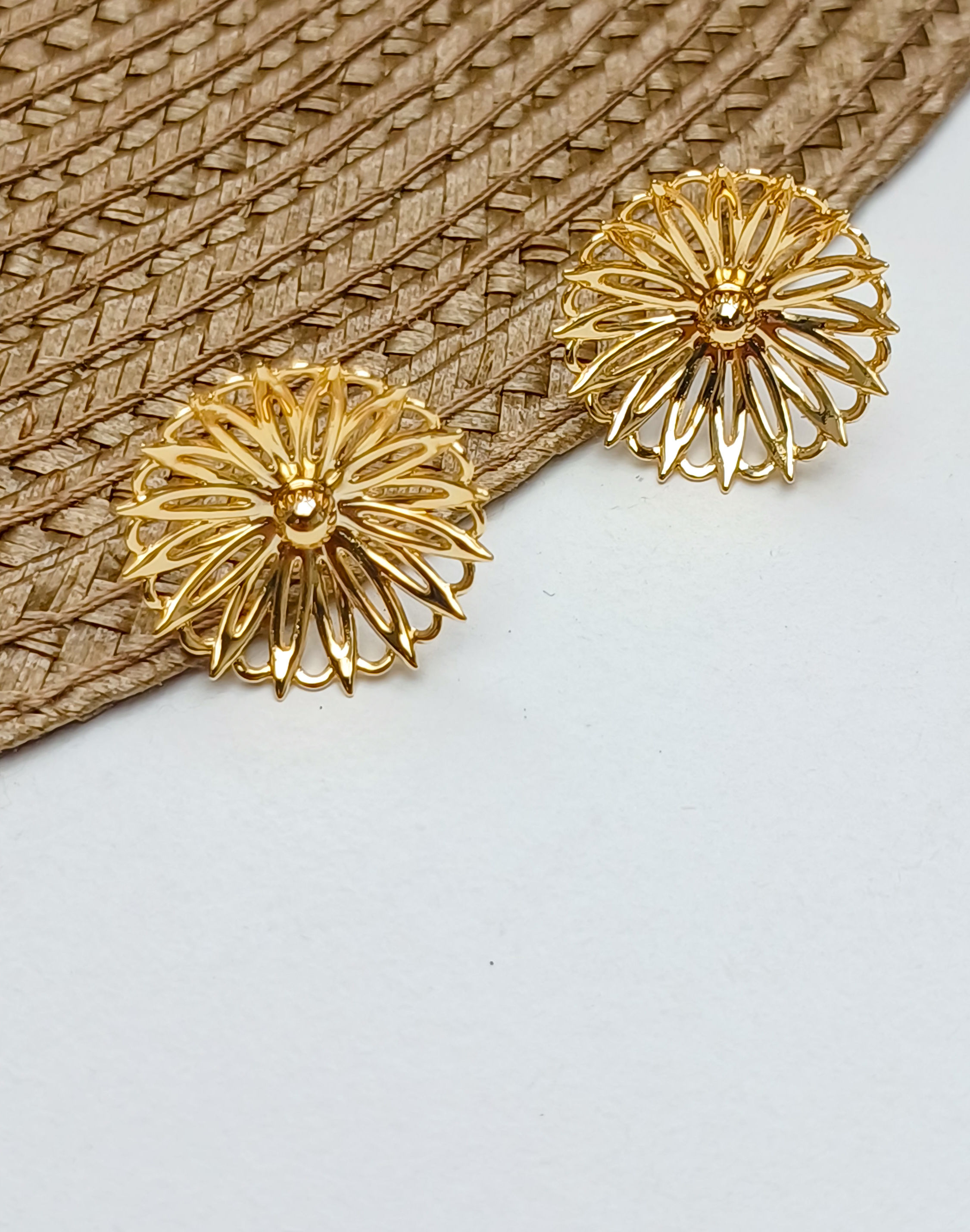 Brinco Formato de flor