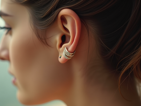Dicas para Escolher os Brincos Ear Cuff Perfeitos para Noivas: Brincos Elegantes para Noivas