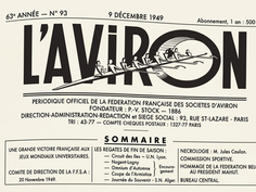 Les Jeux mondiaux universitaires de Budapest (1949) racontés par les rameurs Guy Nosbaum et Claude Martin.