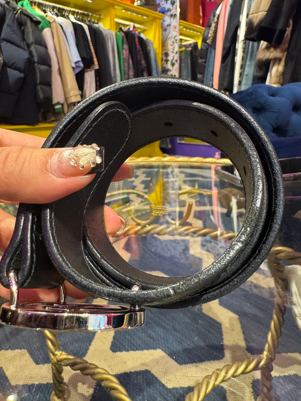 Thumbnail: Gucci belt size 80cm