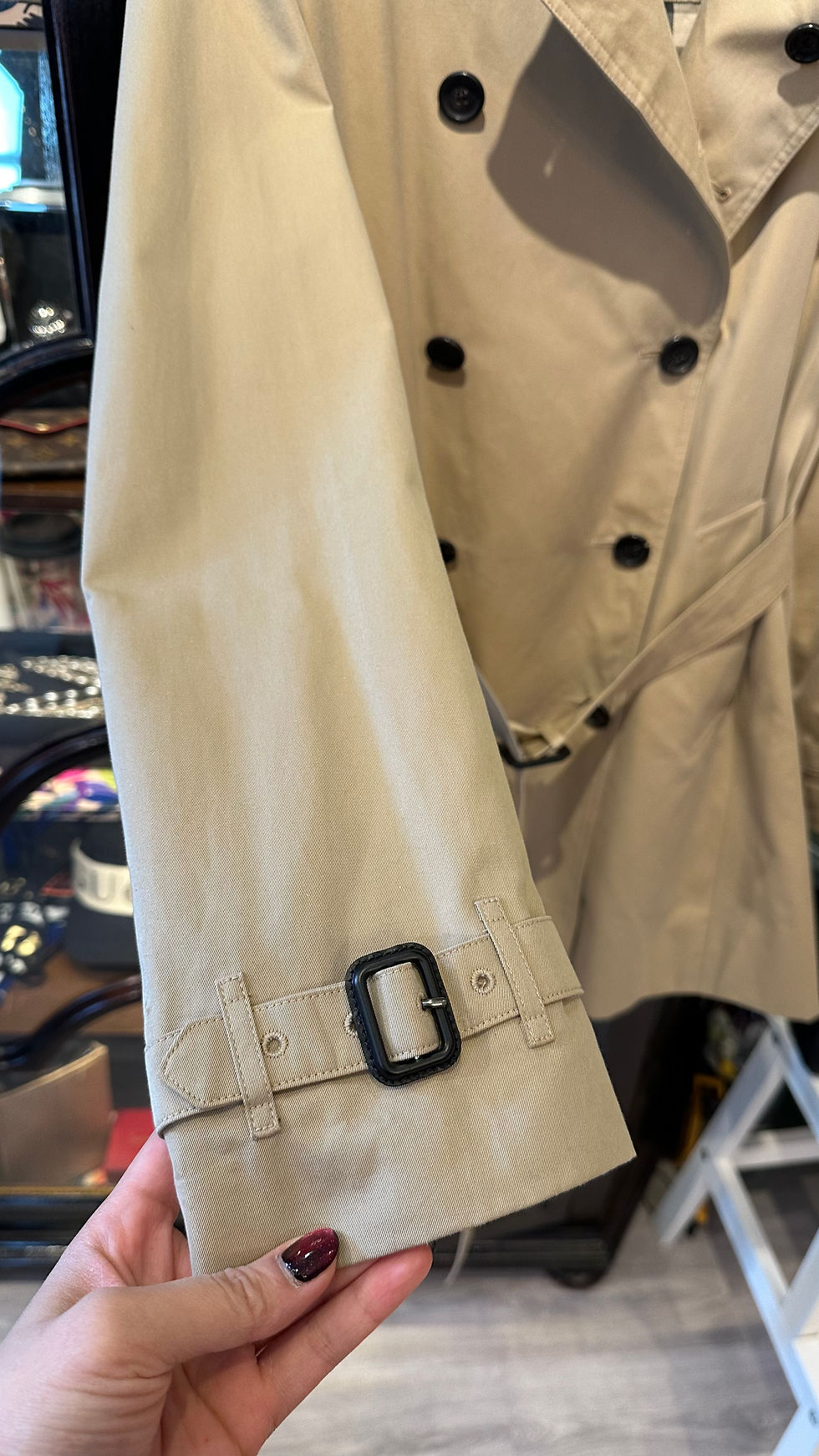 Thumbnail: Burberry Trenchcoat Kensington size XL