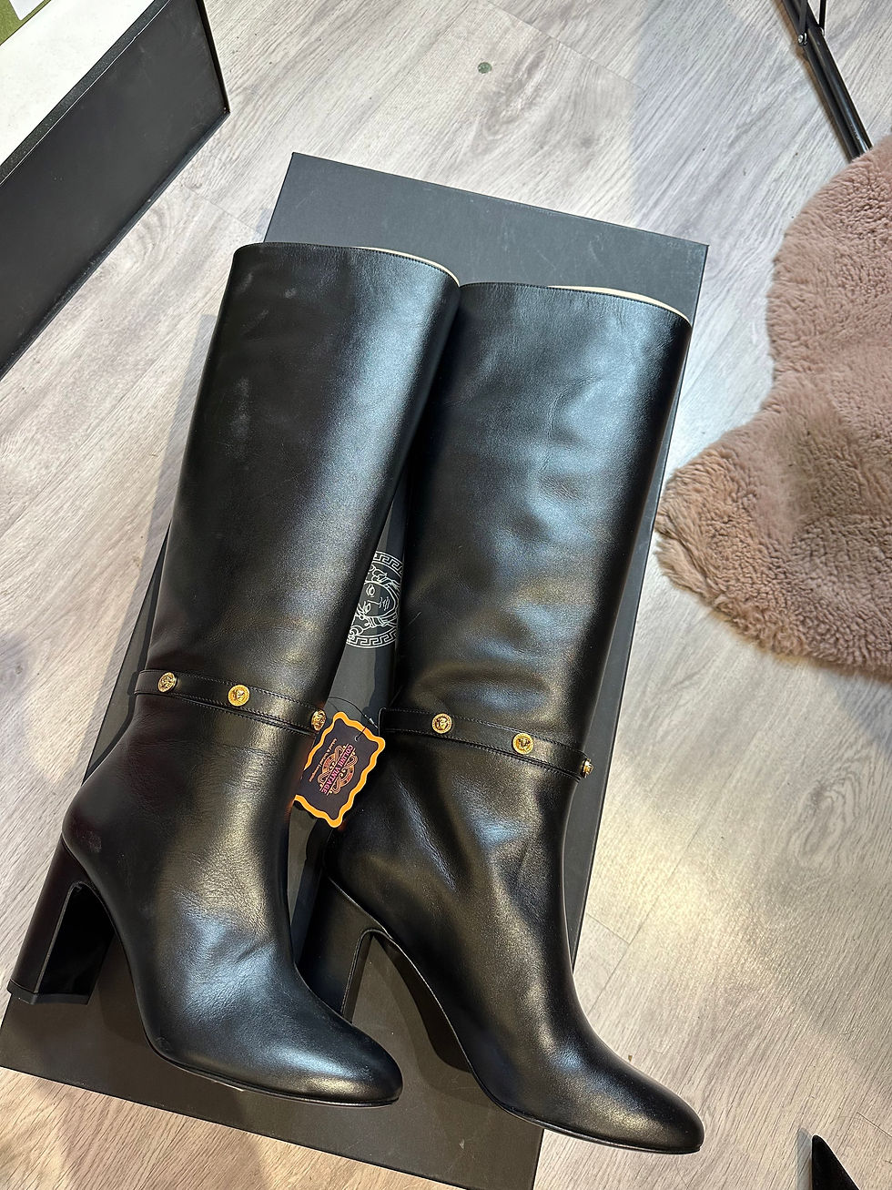 Thumbnail: Versace boots size 38