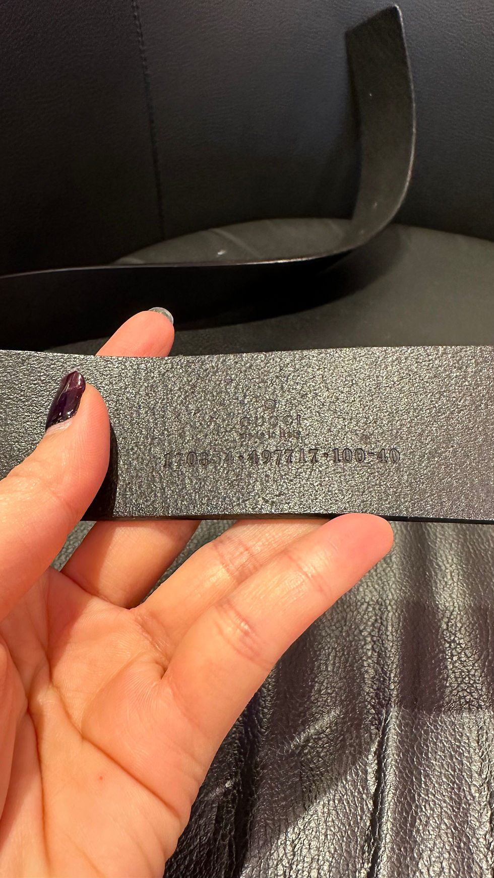 Thumbnail: Gucci Belt size 100cm